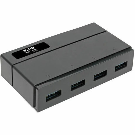 EATON Tripp Lite USB 3.0 SuperSpeed Hub 4-Port for Data and USB Charging - USB-A, BC 1.2, 2.4A - USB Type B - External - 4 USB Port(s) - 4 USB 3.0 Port(s) - PC, Mac - U360-004-2F