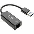 EATON Tripp Lite USB 3.0 SuperSpeed to Gigabit Ethernet Adapter RJ45 10/100/1000 Mbps - 10/100/1000 Mbps - U336-000-R