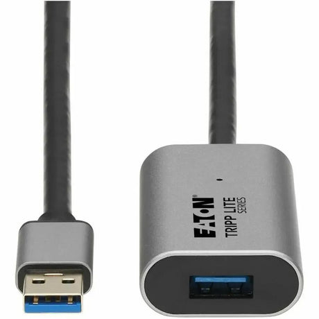Tripp Lite USB-A Active Extension Repeater Cable USB 3.2 Gen 1 Aluminum M/F 10M - 32.81 ft USB Data Transfer Cable for Computer, Printer, Modem, Notebook, Keyboard, Portable Hard Drive, Gaming Console...  - U330-10M-AL EATON