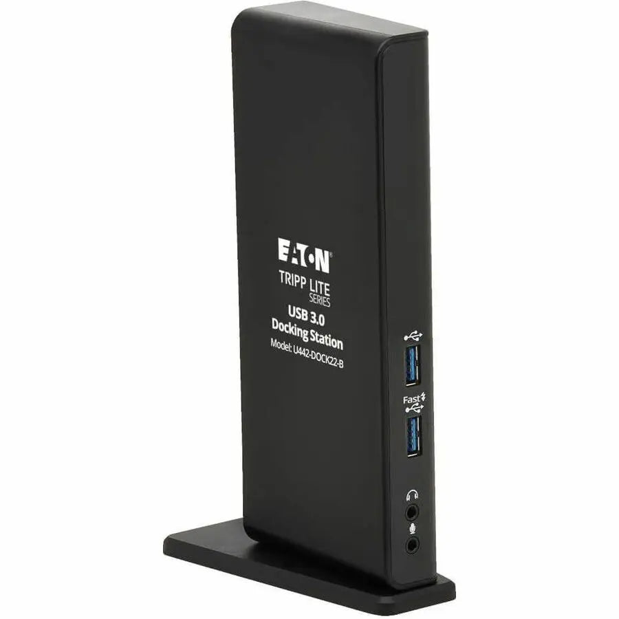 EATON Tripp Lite USB-A / USB-C Dual Display Docking Station - 1080p 60 Hz HDMI, USB 3.2 Gen 1, USB-A Hub, GbE - for Notebook/Tablet/Smartphone - USB Type C, USB Type-A - 2 Displays Supported - 2560 x 1440,  - U442-DOCK22-B