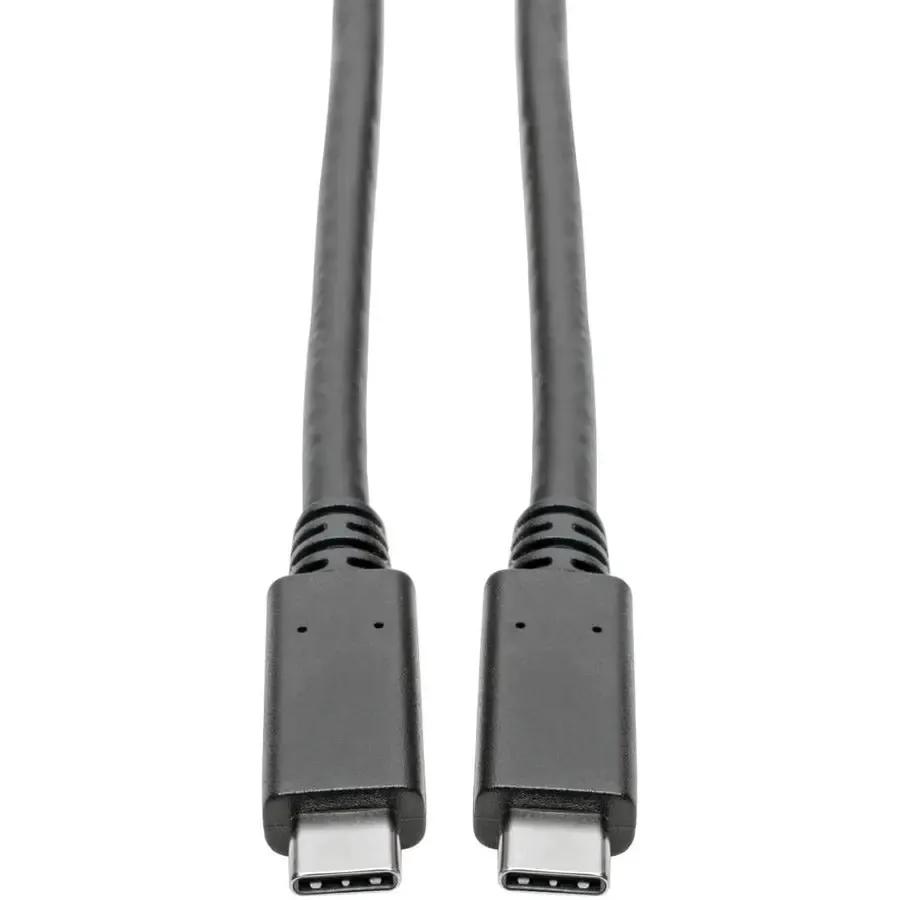 EATON Tripp Lite USB C Cable 3.1 Gen 1 3A Rating USB-IF Cert USB Type C M/M 6ft - USB for Smartphone, Hard Drive, Docking Station, Flash Drive, Tablet, MacBook, Wall Charger, Ultrabook, Chromebook - 640 MB/...  - U420-C06