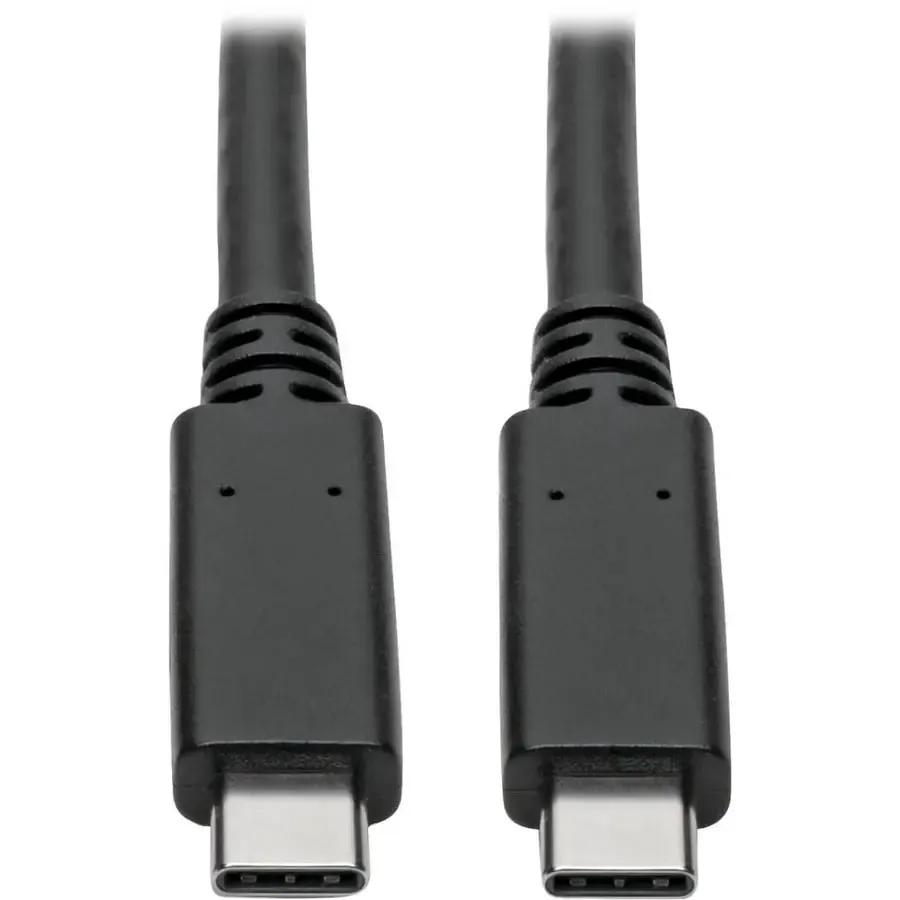 EATON Tripp Lite USB C Cable USB 3.1 5A 10 Gbps USB-IF Certified USB Type C 3ft - USB for Notebook, MacBook, Chromebook, Ultrabook, Smartphone, Docking Station, Flash Drive, Tablet, Hard Drive, Computer, Wa...  - U420-C03-G2-5A