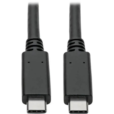 EATON Tripp Lite USB C Cable USB 3.1 5A 10 Gbps USB-IF Certified USB Type C 3ft - USB for Notebook, MacBook, Chromebook, Ultrabook, Smartphone, Docking Station, Flash Drive, Tablet, Hard Drive, Computer, Wa...  - U420-C03-G2-5A