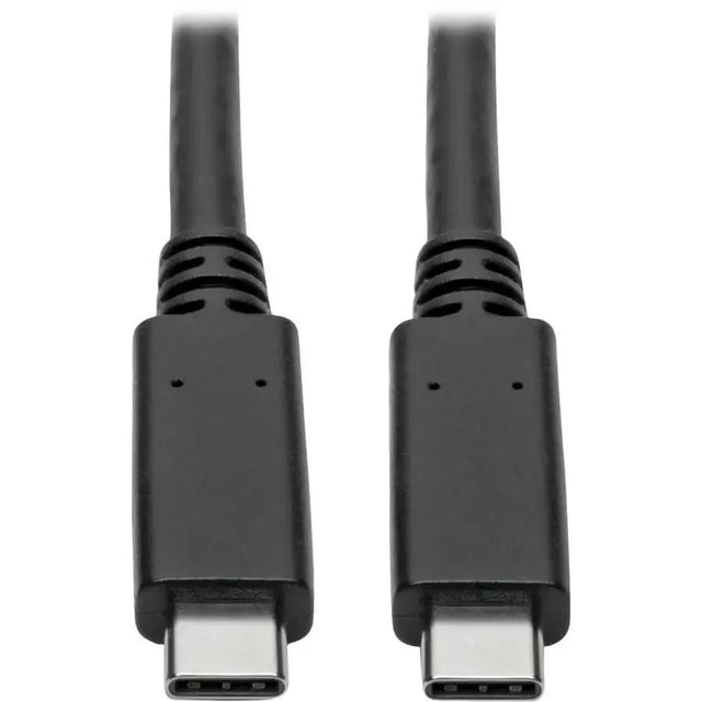 EATON Tripp Lite USB C Cable USB 3.1 5A 10 Gbps USB-IF Certified USB Type C 3ft - USB for Notebook, MacBook, Chromebook, Ultrabook, Smartphone, Docking Station, Flash Drive, Tablet, Hard Drive, Computer, Wa...  - U420-C03-G2-5A