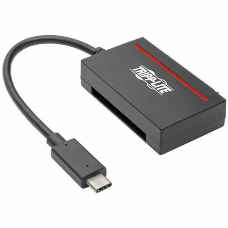EATON Tripp Lite USB-C CFast 2.0 Card Reader USB 3.1 Gen 1 SATA III Adapter - 1 x HDD Supported - USB 3.1 Type C - Acrylonitrile Butadiene Styrene (ABS) - U438-CF-SATA-5G