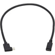 EATON Tripp Lite USB-C Extension Cable (M/F) - USB 3.2 Gen 2 (10Gbps), Thunderbolt 3 Compatible, Right-Angle Plug, 20 in. (0.5 m) - 1.67 ft Thunderbolt 3 Data Transfer Cable for MacBook Pro, Chromebook, Not...  - U421-20N-G2-RA