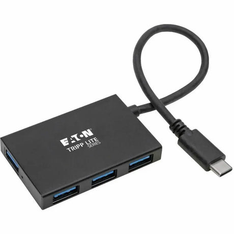 EATON Tripp Lite USB C Hub 4-Port USB-A USB 3.1 Gen 2 10 Gbps Portable Aluminum - USB Type C - External - 4 USB Port(s) - 4 USB 3.1 Port(s) - Chrome OS, Mac, PC, Android - U460-004-4A-G2