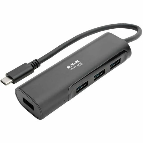EATON Tripp Lite USB C Hub 4-Port w/ 4x USB-A Portable Compact USB Type C, USB-C USB Type C - USB Type C - External - 4 USB Port(s) - 4 USB 3.1 Port(s) - PC, Mac - U460-004-4AB
