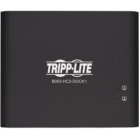 EATON Tripp Lite USB C KVM Dock 2-Port 4K HDMI USB-A Hub PD Charging USB 3.2 Gen 1 - 2 Computer(s) - 1 Local User(s) - 3840 x 2160 - 5 x USB - 1 x HDMI - TAA Compliant - B003-HC2-DOCK1
