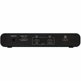 EATON Tripp Lite USB C KVM Dock 2-Port 4K HDMI USB-A Hub PD Charging USB 3.2 Gen 1 - 2 Computer(s) - 1 Local User(s) - 3840 x 2160 - 5 x USB - 1 x HDMI - TAA Compliant - B003-HC2-DOCK1