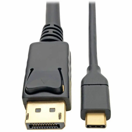 EATON Tripp Lite USB C to DisplayPort Adapter Converter Cable, 4K @ 60Hz, Thunderbolt 3, 6ft 6' USB Type C, USB-C, USB Type-C - DisplayPort/USB for Smartphone, Chromebook, Projector, Monitor, Notebook, Tabl - U444-006-DP