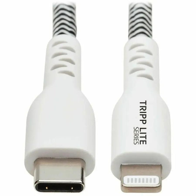 EATON Tripp Lite USB C to Lightning Sync/Charging Cable Heavy Duty 2.0 M/M iPhone iPad 3ft - 3 ft Lightning/USB-C Data Transfer Cable for iPhone, iPad, iPod, Wall Charger, Car Charger, MacBook Pro, Notebook...  - M102-003-HD
