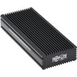 EATON Tripp Lite USB-C to M.2 NVMe and SATA SSD (M-Key) Gaming Enclosure Adapter - USB 3.2 Gen 2 (10 Gbps), LEDs - 1 x SSD Supported - 1 x Total Bay - Aluminum, Nickel