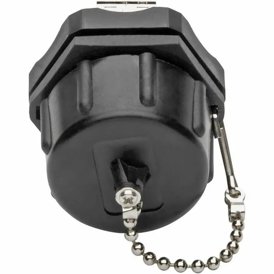 EATON Tripp Lite USB Coupler SuperSpeed USB 3.0 Industrial F/F Shielded Dust Cap - 1 x Type A Female USB - 1 x Type A Female USB - Nickel Connector - Black - TAA Compliant - U325-000-IND