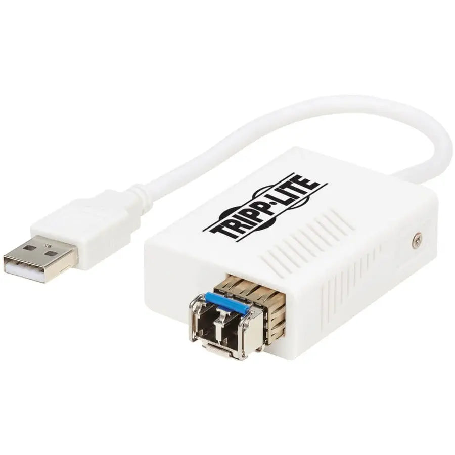 EATON Tripp Lite USB Ethernet NIC Adapter USB 2.0 10/100Mbps 100Base-FX LC MMF - USB 2.0 Type A - 1 Port(s) - Optical Fiber - U236-MMF-LC