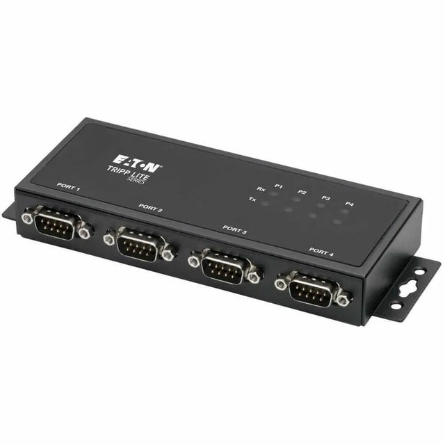 EATON Tripp Lite USB to Serial Adapter Converter RS-422/RS-485 USB to DB9 4-Port - External - USB Type B - PC, Mac, Linux - 4 x Number of Serial Ports External - U208-004-IND