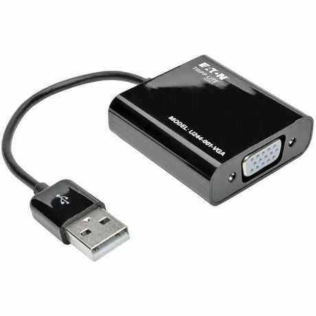 EATON Tripp Lite USB to VGA Adapter Multi Monitor External Video Converter 1080p - 1 x VGA - Mac, PC - U244-001-VGA
