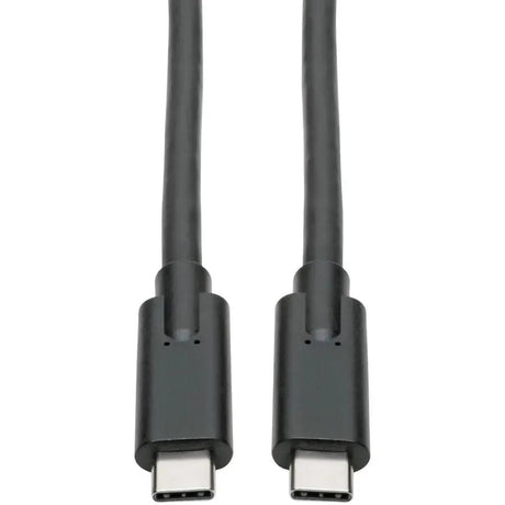 EATON Tripp Lite USB Type C to USB C Cable USB 3.1 5A Rating 100W 5 Gbps M/M 6ft - 5.91 ft Thunderbolt 3 Data Transfer Cable for Smartphone, Chromebook, Ultrabook, Hard Drive, Docking Station, Flash Drive, ...  - U420-006-5A