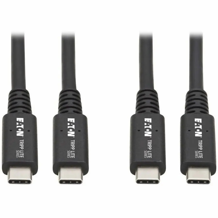 EATON Tripp Lite USB4 40Gbps Cable (M/M)-USB-C, 8K 60 Hz, 100W PD Charging, Black, 31 in.(0.8 m) - 2.62 ft Thunderbolt 3 Data Transfer Cable for Notebook, Smartphone, Dock, PC, MacBook, Chromebook, External...  - U520-31N