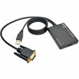 EATON Tripp Lite VGA to HDMI Component Adapter Converter with USB Audio Power VGA to HDMI 1080p - Functions: Signal Conversion - 1920 x 1080 - VGA - USB - 1 Pack - External - P116-003-HD-U