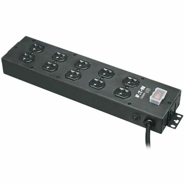EATON Tripp Lite Waber Power Strip 10-Outlet Industrial 5-15R 15ft Cord 5-15P - NEMA 5-15P - 10 NEMA 5-15R - 15ft - UL800CB-15