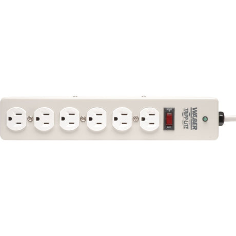 EATON Tripp Lite Waber Surge Protector Strip 6 outlet 6' Cord 1050 Joules - Receptacles: 6 x NEMA 5-15R - 1050J - DG206