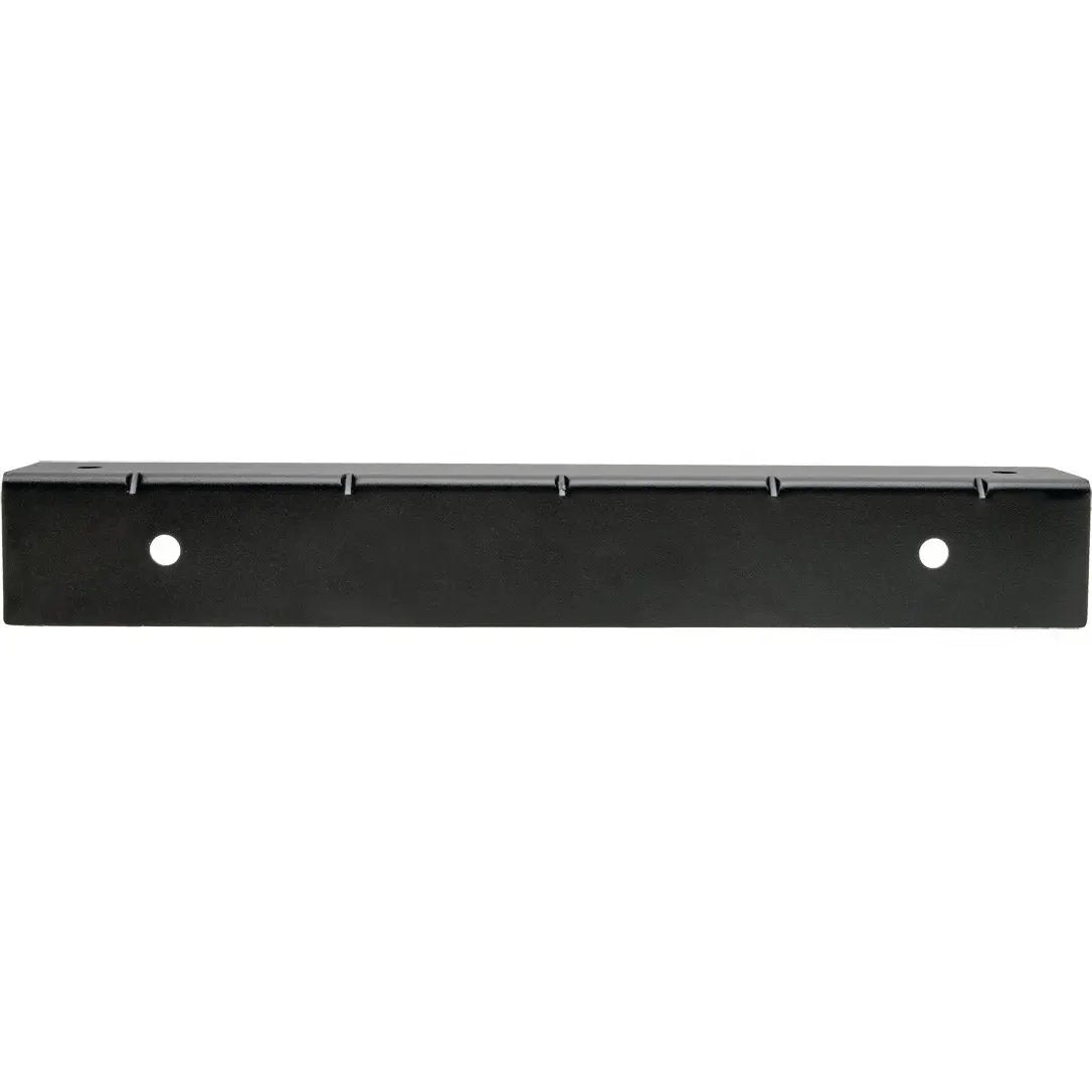 EATON Tripp Lite Wall Support Kit for 12 in. Cable Runway, Straight and 90-Degree - Hardware Included - Black - SRLWALLSPPT12
