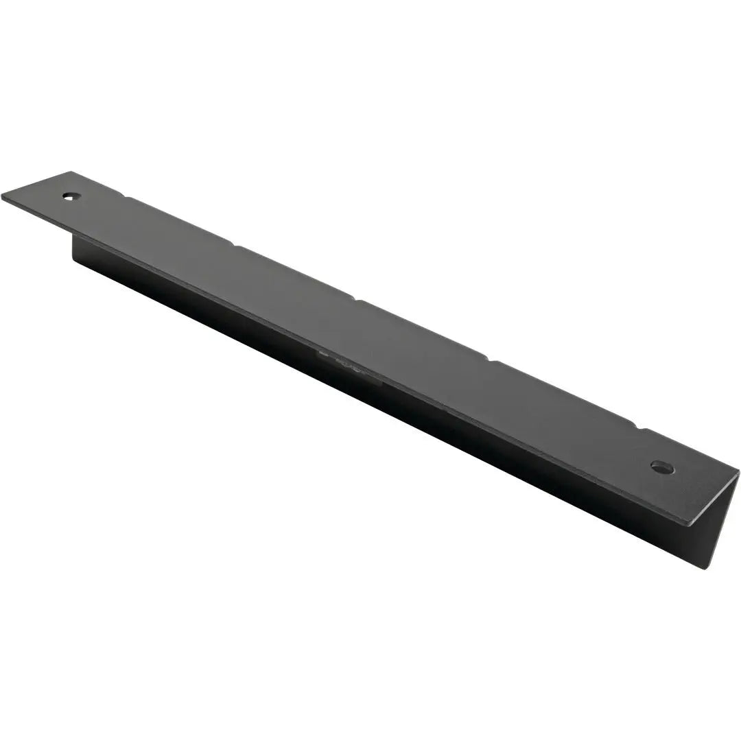 EATON Tripp Lite Wall Support Kit for 12 in. Cable Runway, Straight and 90-Degree - Hardware Included - Black - SRLWALLSPPT12