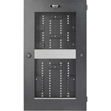 EATON Tripp Lite Wallmount Rack Enclosure 3U Vertical Low-Profile Switch-Depth - Black Powder Coat - 3U Rack Height - Steel - SRWF6UMOD
