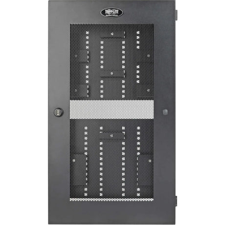 EATON Tripp Lite Wallmount Rack Enclosure 3U Vertical Low-Profile Switch-Depth - Black Powder Coat - 3U Rack Height - Steel - SRWF6UMOD