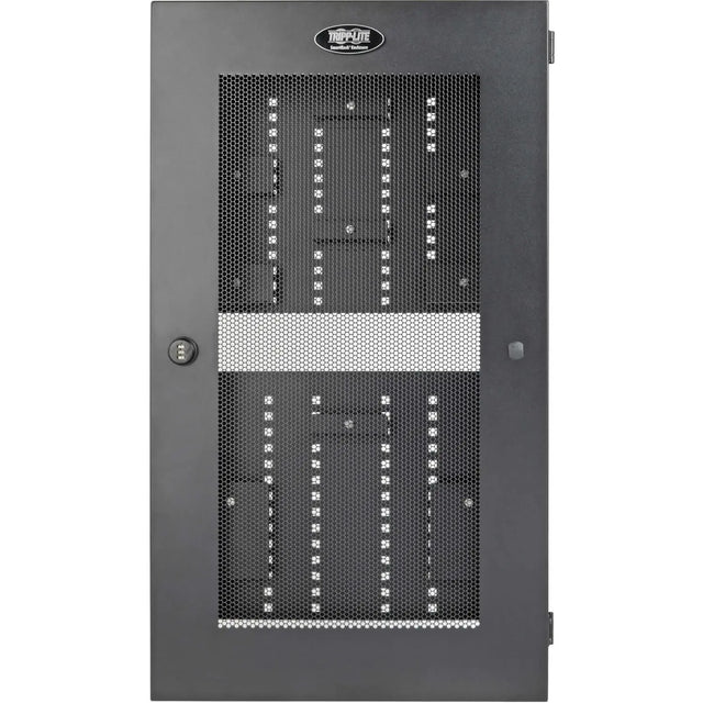 EATON Tripp Lite Wallmount Rack Enclosure 3U Vertical Low-Profile Switch-Depth - Black Powder Coat - 3U Rack Height - Steel - SRWF6UMOD