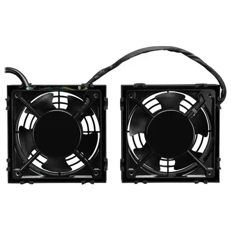 EATON Tripp Lite Wallmount Rack Enclosure Cooling Roof Fan Kit 120V 5-15P - 1570.9 gal/min Maximum Airflow - NEMA 5-15P - 2 pc(s) - Cabinet - SRFANWM