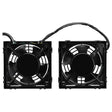 EATON Tripp Lite Wallmount Rack Enclosure Cooling Roof Fan Kit 120V 5-15P - 1570.9 gal/min Maximum Airflow - NEMA 5-15P - 2 pc(s) - Cabinet - SRFANWM