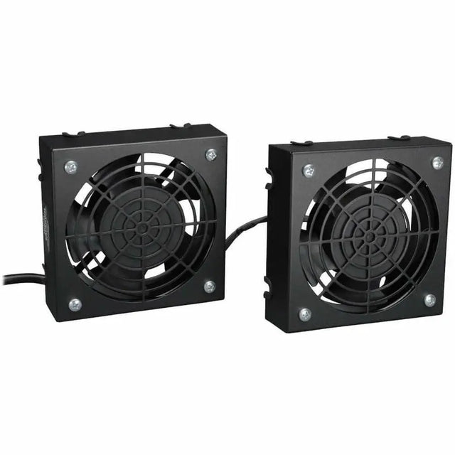 EATON Tripp Lite Wallmount Rack Enclosure Cooling Roof Fan Kit 230V C14 3ft Cord - 210 CFM - 50 dB Noise - SRXFANWM