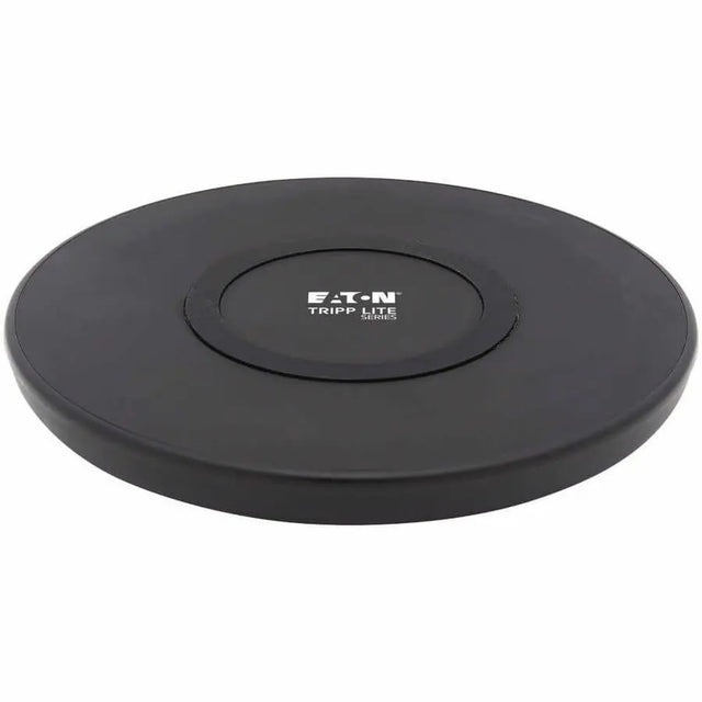 EATON Tripp Lite Wireless Phone Charger - 10W, Qi Certified, Apple and Samsung Compatible, Black - 5 V DC Input - 5 V DC, 9 V DC Output - Input connectors: USB - U280-Q01FL-BK