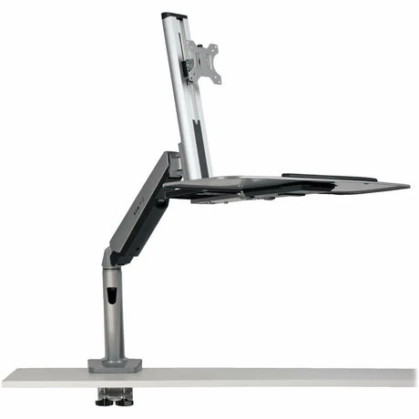 EATON Tripp Lite WorkWise Desk-Mounted Workstation, Single Display - Desk Mount for Workstation, Flat Panel Display, Monitor, TV, Display Screen - Black - 1 Display(s) Supported - 32" Screen Support - 18 lb - WWSS1332C