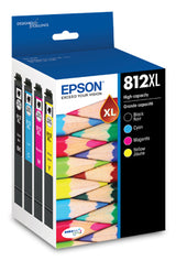 Epson (T812XL) Ink Multipack(CMYK) - T812XL-XCS