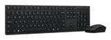 Lenovo 4X31R64316 keyboard Mouse included Office RF Wireless + Bluetooth QWERTY US English Grey - 4X31R64316