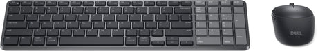 DELL Pro 7 KM746 keyboard Mouse included Universal RF Wireless + Bluetooth Latin American Spanish Graphite - KM746-BLK-US DELL