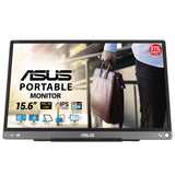 ASUS ZenScreen MB16ACE computer monitor 39.6 cm (15.6") 1920 x 1080 pixels Full HD LED Grey - MB16ACE ASUS