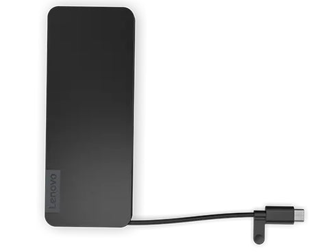 Lenovo 4X11N40213 laptop dock/port replicator Wired USB 3.2 Gen 1 (3.1 Gen 1) Type-C Black - 4X11N40213 LENOVO