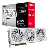 ASUS Prime -RX9070XT-O16G-WHITE AMD Radeon RX 9070 XT 16 GB GDDR6 - PRIME-RX9070XT-O16G-WHITE
