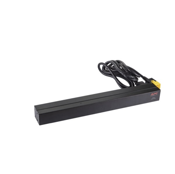 APC NetShelter Basic Rack PDU, 1U, 1PH, 3.7kW 230V 16A or 3.3kW 208V 16A, x12 C13 outlets, C20 cord - AP9565