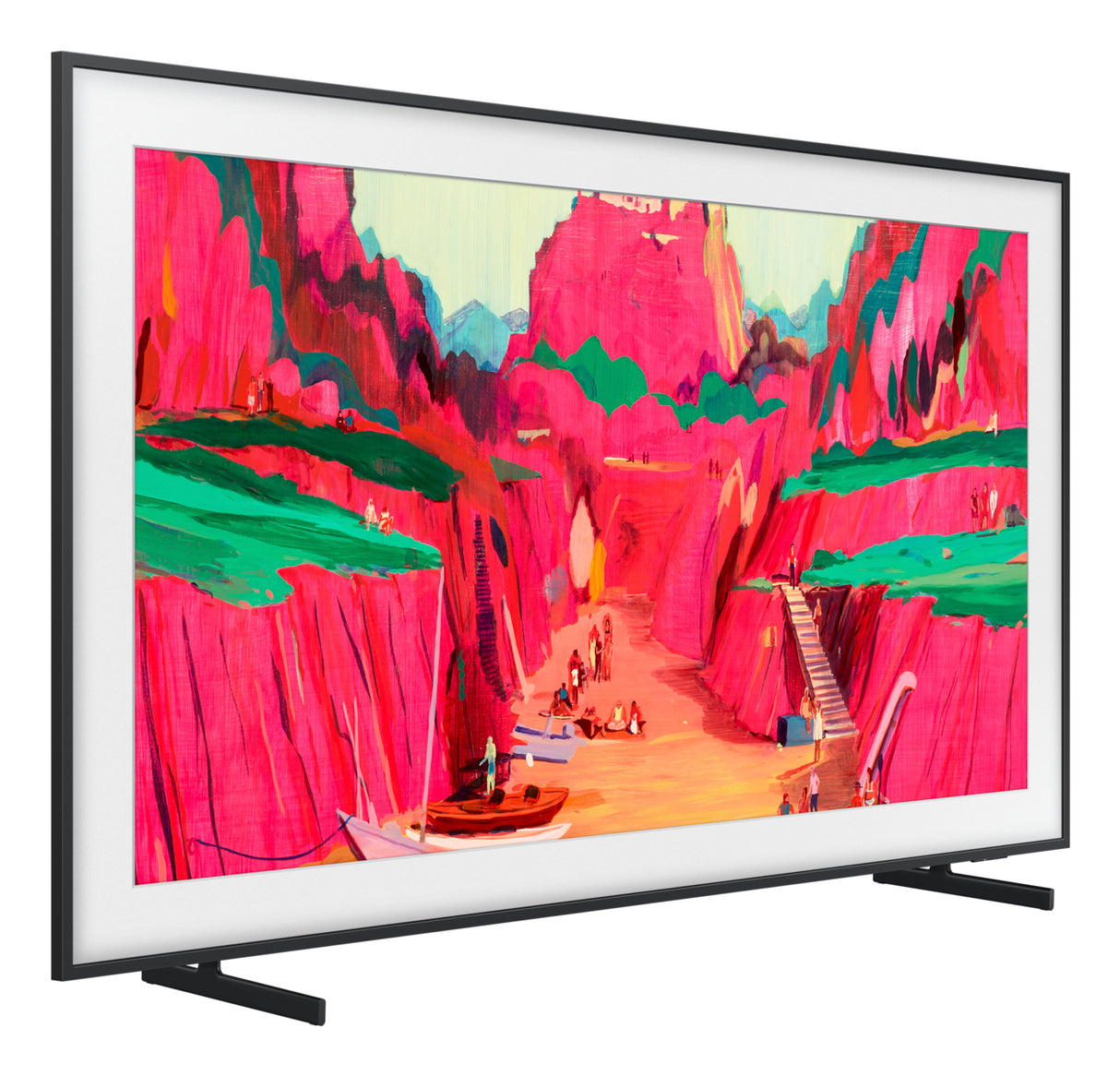 Samsung The Frame Pro QN85LS03FWFXZA TV 2.16 m (85") 4K Ultra HD Smart TV Wi-Fi Black - QN85LS03FWFXZA