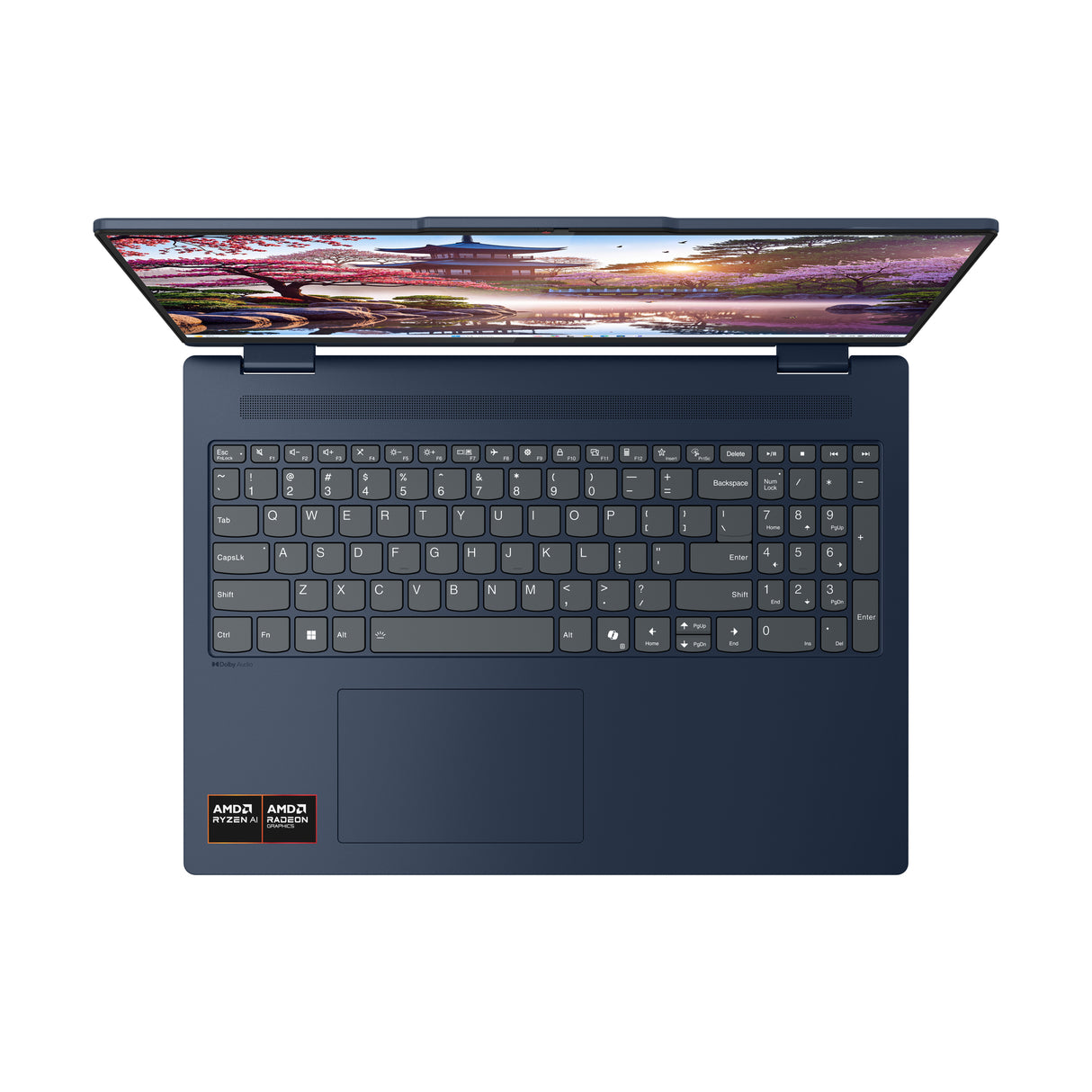 Lenovo IdeaPad 5 2-in-1 16AKP10 Copilot+ PC AMD Ryzen™ AI 7 350 Hybrid (2-in-1) 40.6 cm (16") Touchscreen WUXGA 16 GB LPDDR5x-SDRAM 1 TB SSD Wi-Fi 7 (802.11be) Windows 11 Home English Blue - 83KU0013US