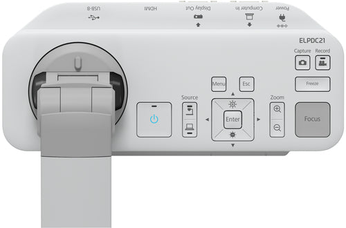 EPSON Epson DC-21 document camera White 25.4 / 2.7 mm (1 / 2.7") CMOS USB 2.0 - V12H758020