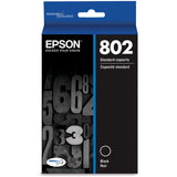 EPSON Epson DURABrite Ultra 802 Original Ink Cartridge - Black - Inkjet - 1 Each - T802120-S