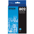 EPSON Epson DURABrite Ultra 802 Original Ink Cartridge - Cyan - Inkjet - 1 Each - T802220-S