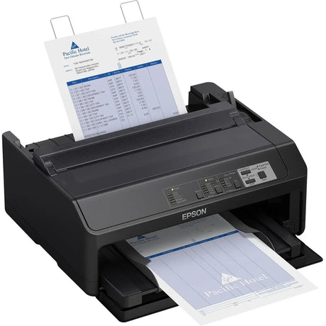 EPSON Epson FX-890II 9-pin Dot Matrix Printer - Monochrome - Energy Star - 680 cps Mono - USB - Parallel - Ethernet - C11CF37202