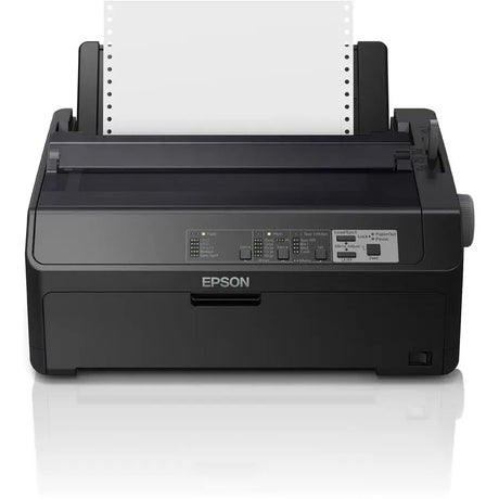 EPSON Epson FX-890II 9-pin Dot Matrix Printer - Monochrome - Energy Star - 680 cps Mono - USB - Parallel - Ethernet - C11CF37202